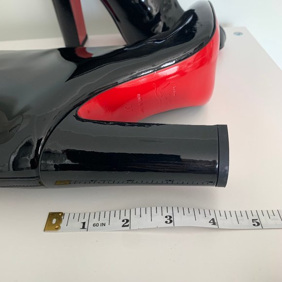 Christian Louboutin Bag Bootie 100 37/7 - Picture 7 of 8